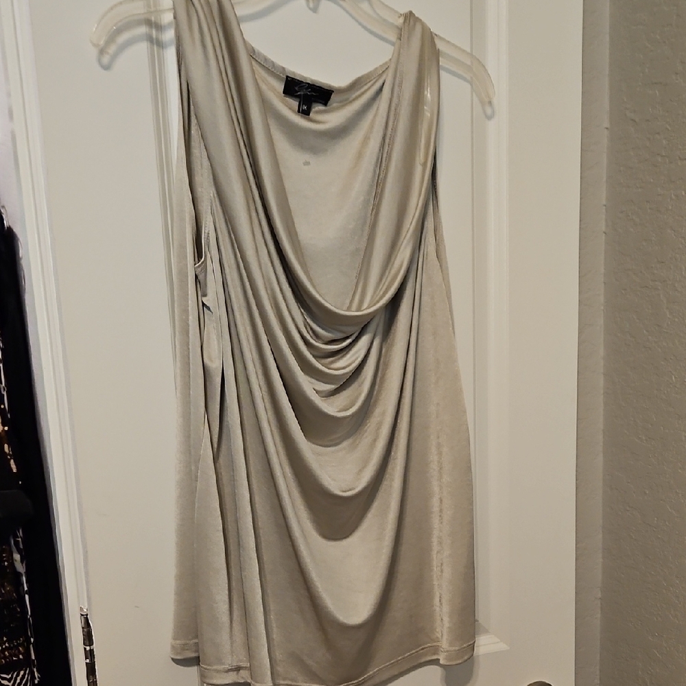 Cyrus Cream Drape Camisole